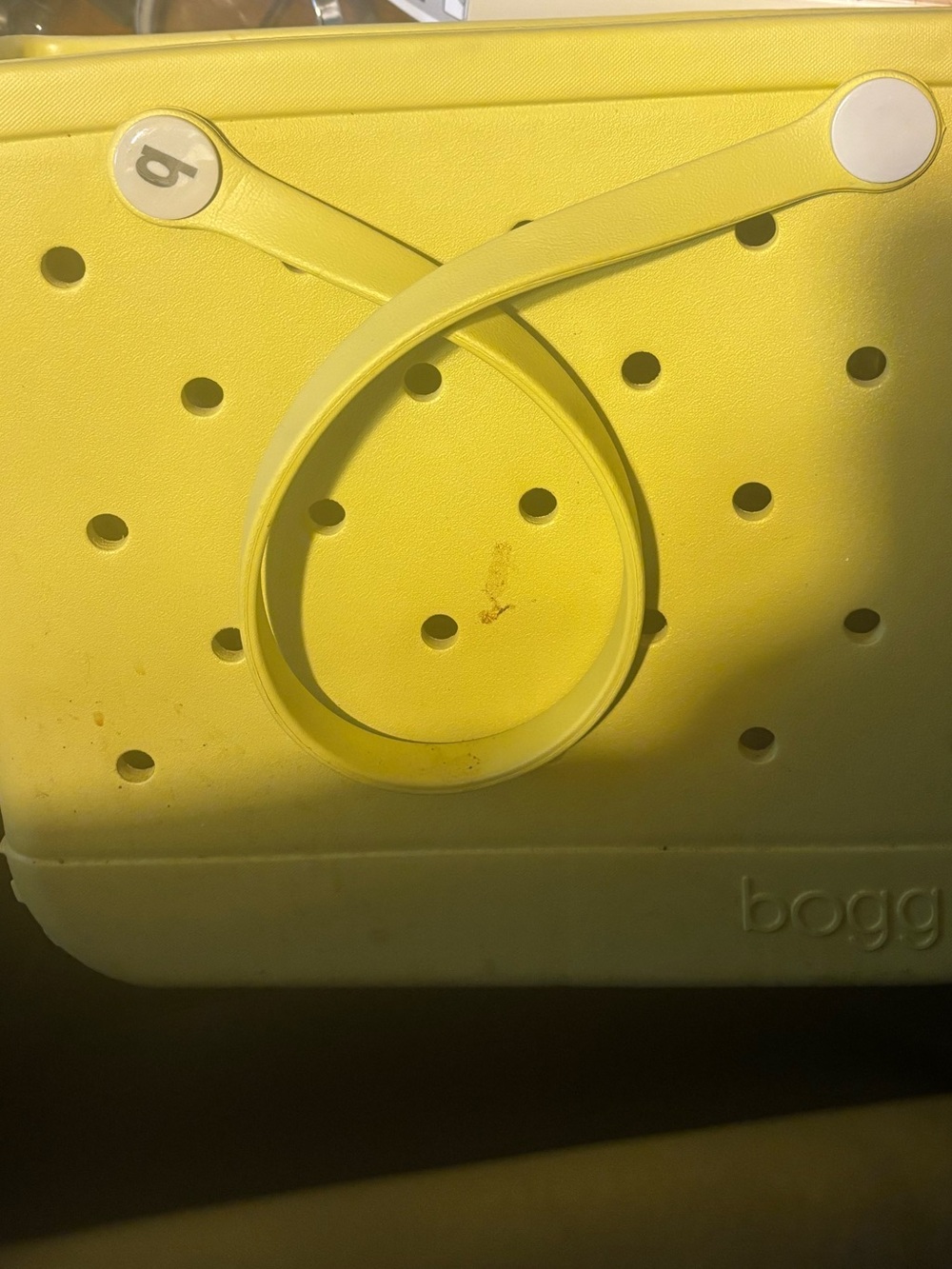 Bogg Bag Lime Green Tote 15" L × 5" W × 12.5" H